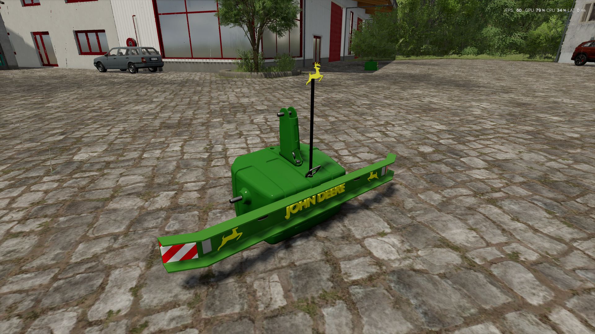 LS25 John Deere weight with front panel V1.0.0.0 Mod / LS25 Mods