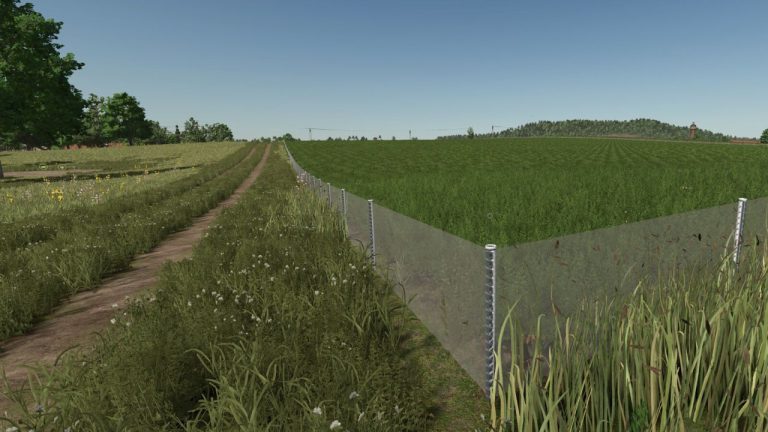 Ls Fences LS25 Crop Protection Fences V1.0.0.0 Mod / LS25 Mods