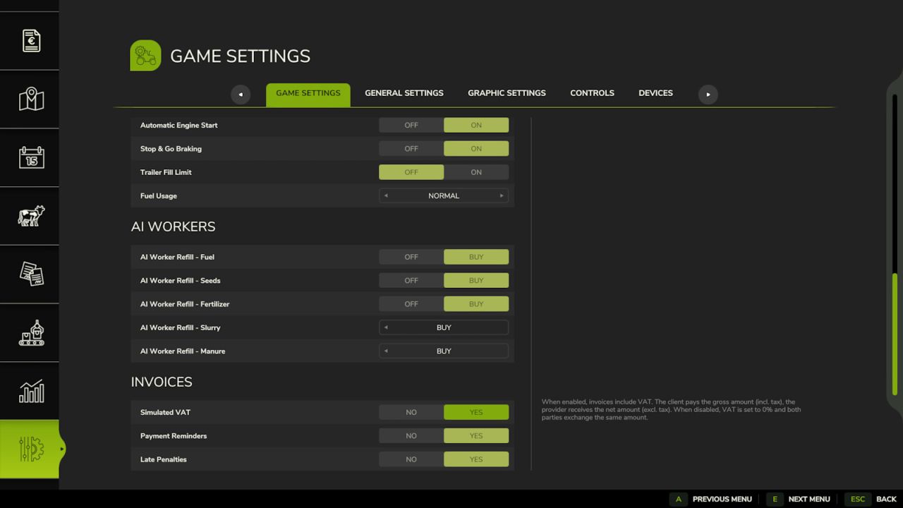 LS25 Invoices V1.1.1.0 Mod / LS25 Mods