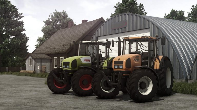 LS25 CLAAS / Renault Ares 836 RZ (Rust Edition) V1.0.0.9 Mod / LS25 …